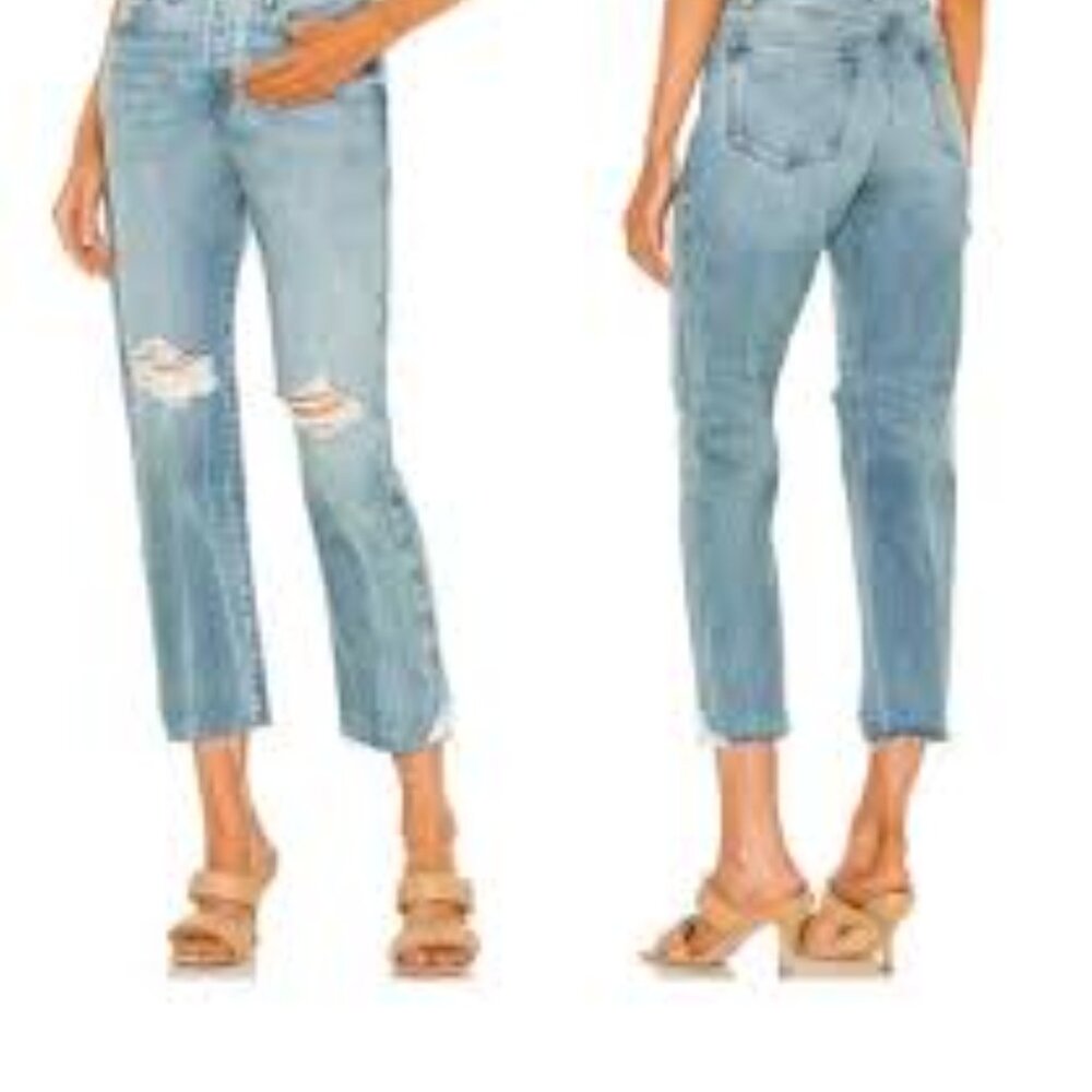 Frame Denim Le Original Limelight chew